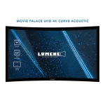 Movie Palace UHD 4K Curve acoustic - Ecran cadre fixe
