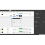 CM2-750D - Amplificateur DSP 2 canaux avec DANTE