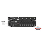 M6800D - Amplificateur matriciel DSP haute puissance à 16 canaux avec Dante
