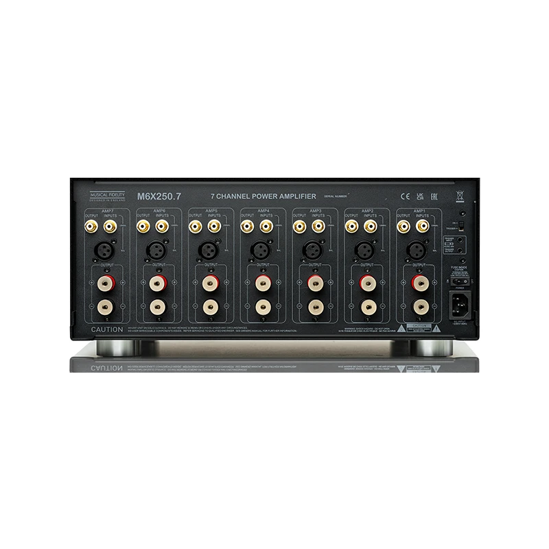 M6x 250.7 - Ampli de puissance 7 canaux