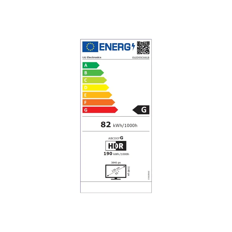 TV LG OLED C6 - 65 pouces