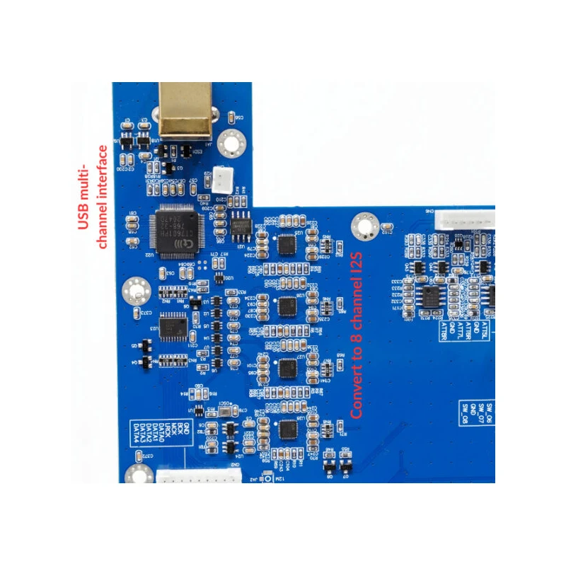 Fusion 8D - Pré amplificateur DAC multicanal