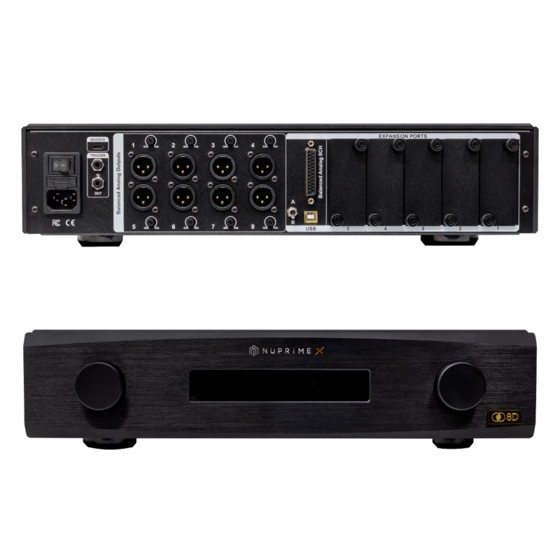 Fusion 8D - Pré amplificateur DAC multicanal