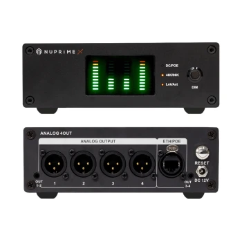 AoANA-F04A - Interface audio réseau analogique 4 canaux