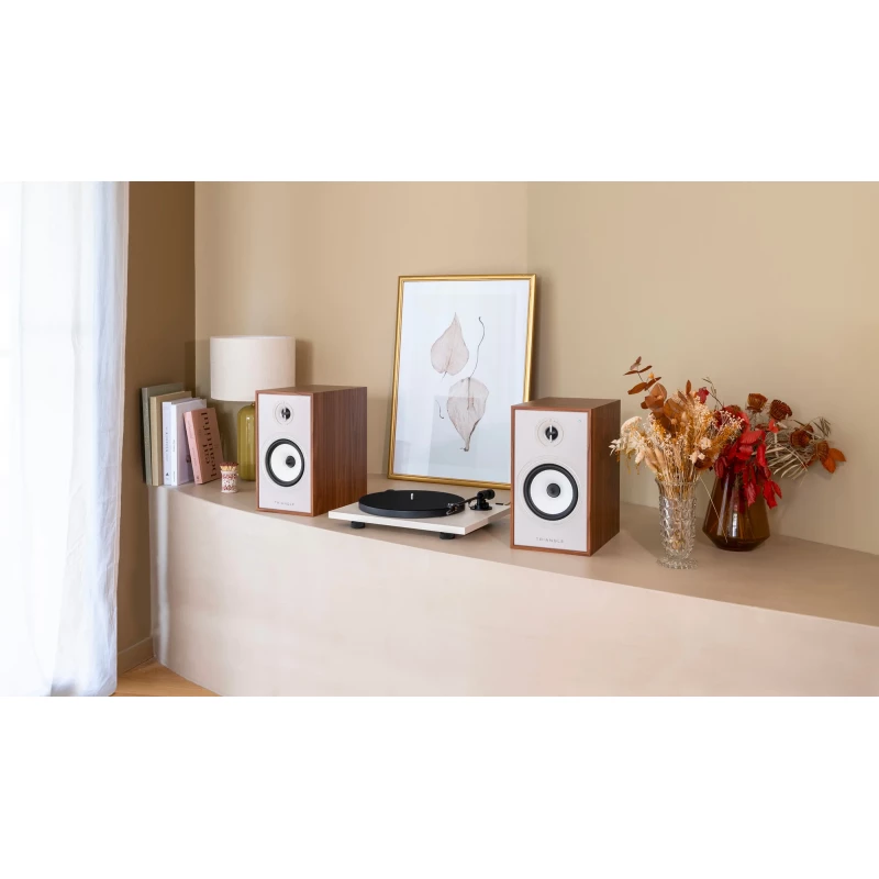 Pack Platine vinyle Lunar 3 avec Enceintes BR03 Connect