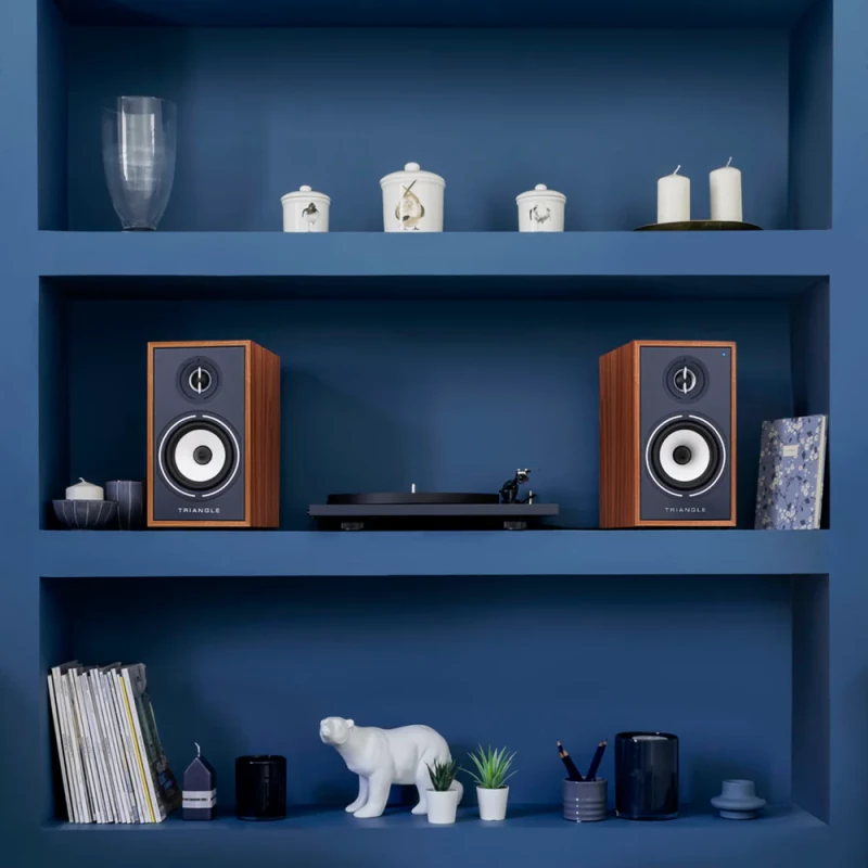 Pack Platine vinyle Lunar 3 avec Enceintes BR03 Connect