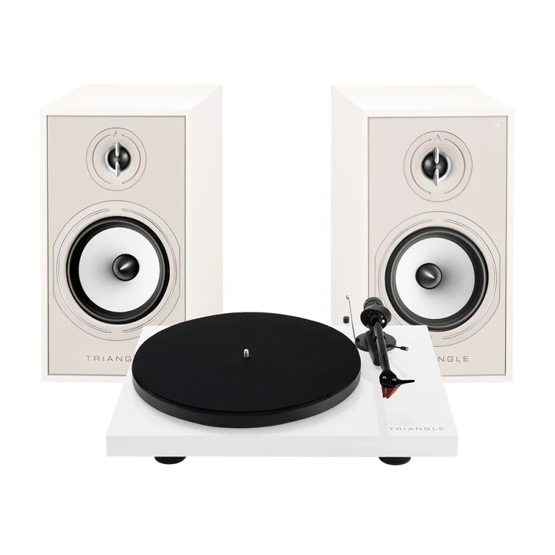 Pack Platine vinyle Lunar 3 avec Enceintes BR03 Connect