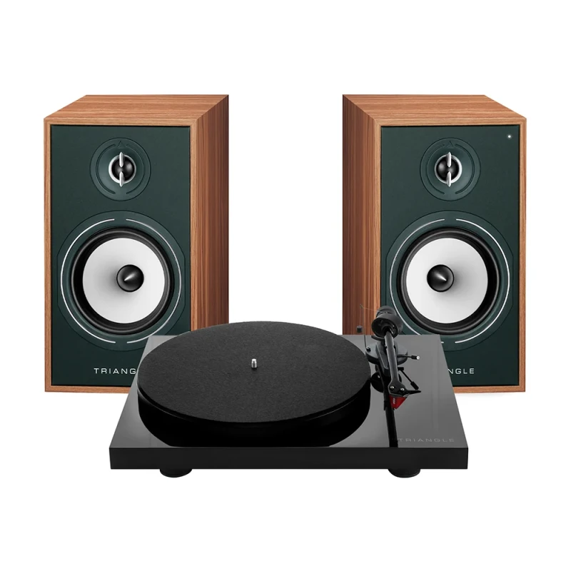 Pack Platine vinyle Lunar 3 avec Enceintes BR03 Connect