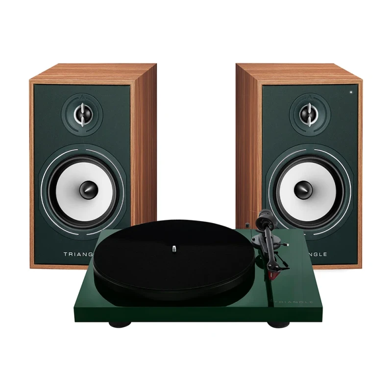 Pack Platine vinyle Lunar 3 avec Enceintes BR03 Connect