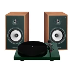 Pack Platine vinyle Lunar 3 avec Enceintes BR03 Connect