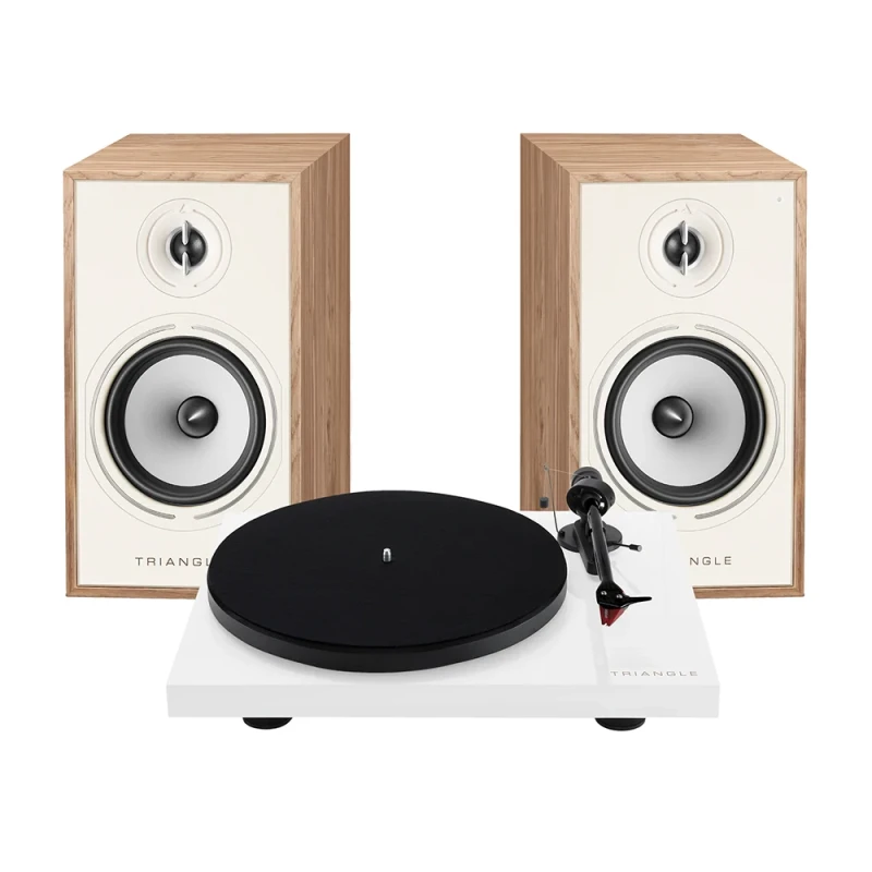 Pack Platine vinyle Lunar 3 avec Enceintes BR03 Connect