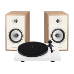 Pack Platine vinyle Lunar 3 avec Enceintes BR03 Connect