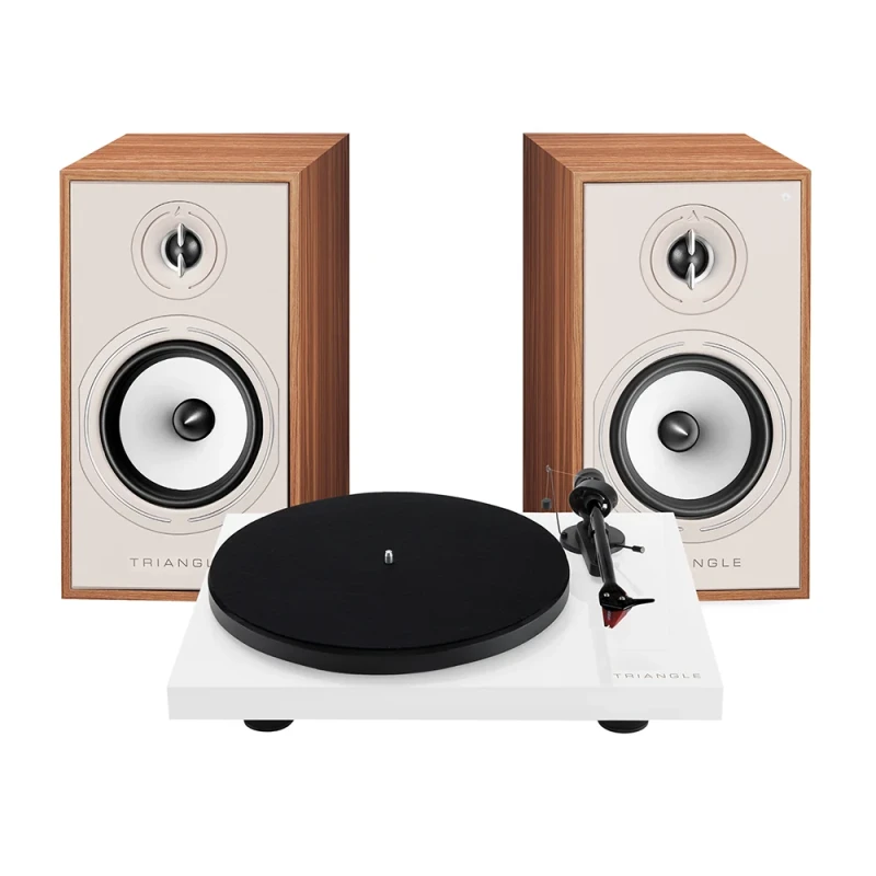 Pack Platine vinyle Lunar 3 avec Enceintes BR03 Connect