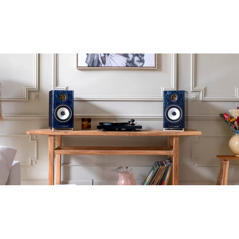 Pack Platine vinyle Lunar 3 avec Enceintes connectées Capella 2