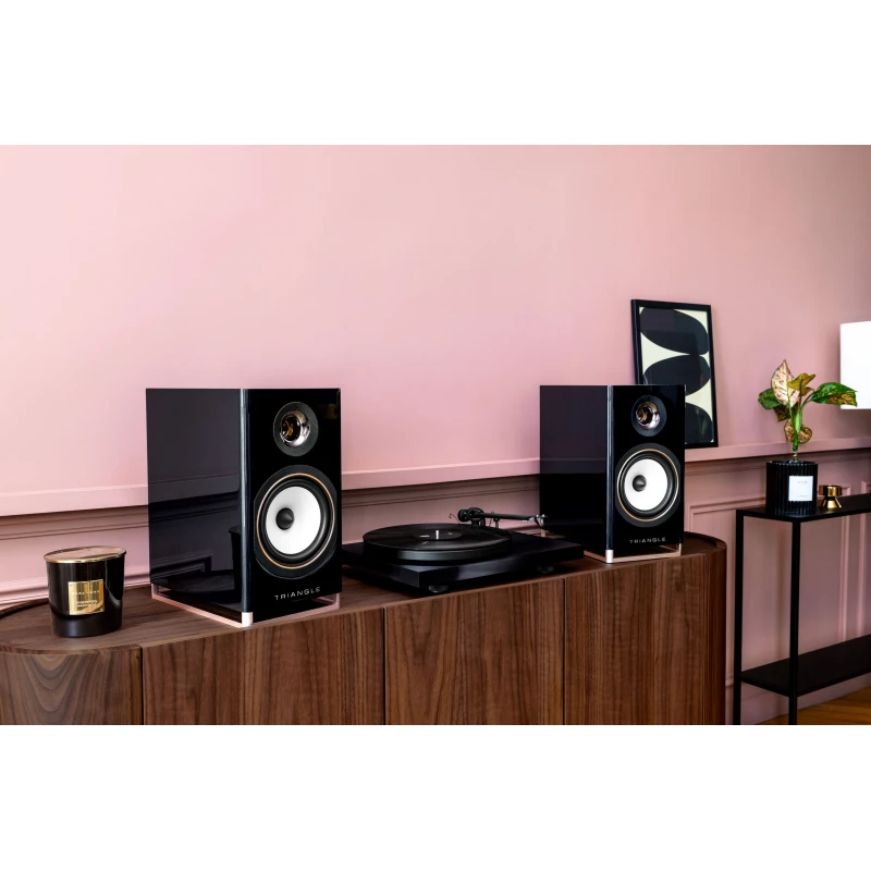 Pack Platine vinyle Lunar 3 avec Enceintes connectées Capella 2