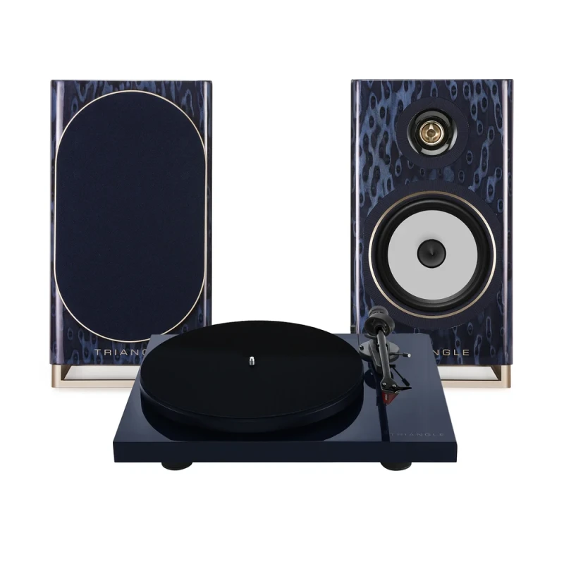 Pack Platine vinyle Lunar 3 avec Enceintes connectées Capella 2