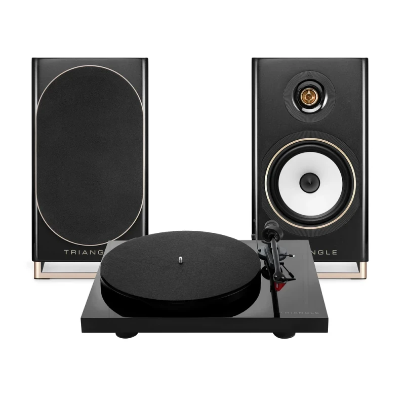 Pack Platine vinyle Lunar 3 avec Enceintes connectées Capella 2