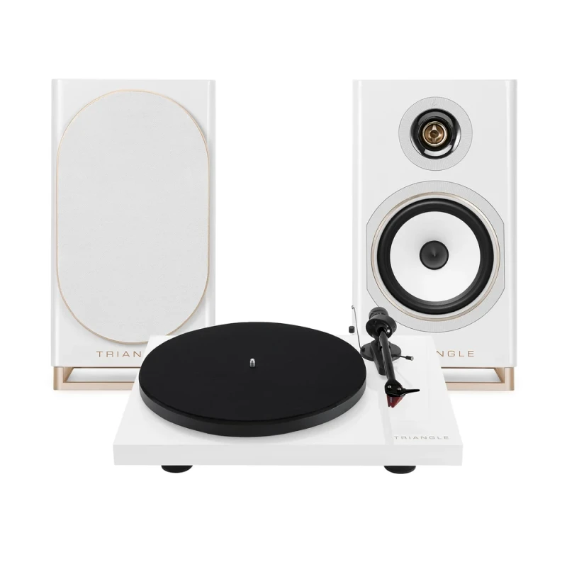 Pack Platine vinyle Lunar 3 avec Enceintes connectées Capella 2
