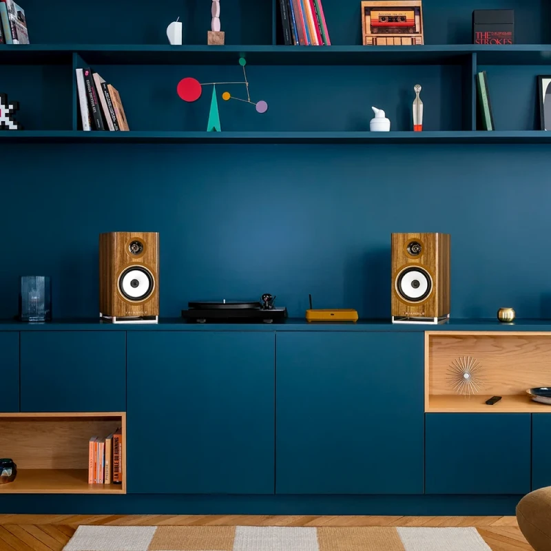 Pack Platine vinyle Lunar 3 avec Enceintes connectées Capella 2