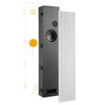 Ci 90 slim - Enceinte encastrable ou murale