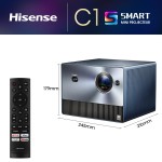 Cube C1- Smart Mini Projecteur avec Focale ajustable 65-300″