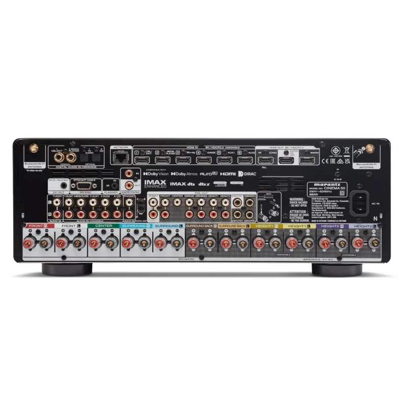 Cinema 50 - Préamplificateur AV 9.4 canaux