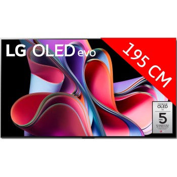 TV LG Oled G3 - 77 pouces