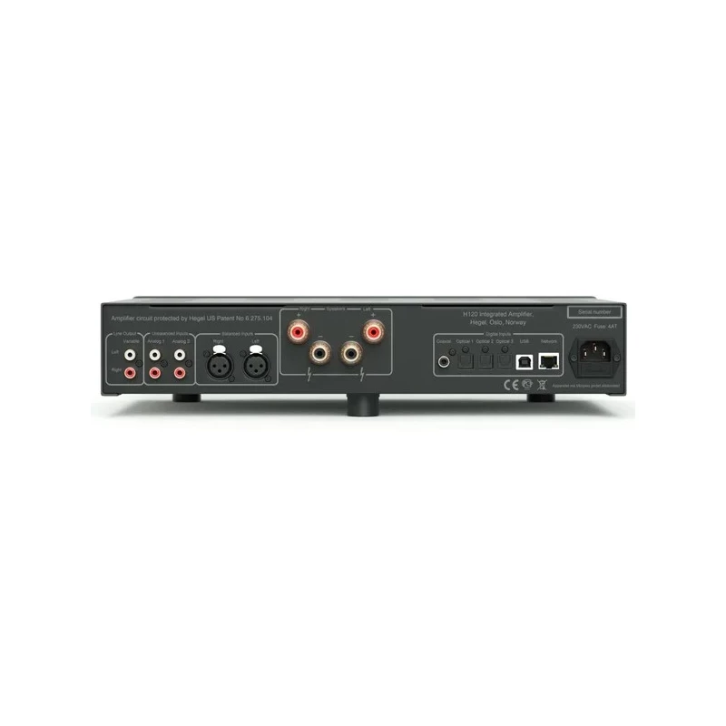 H120 Amplificateur intégré avec DAC