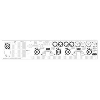 Delta40-DSP Amplificateur 4 x 1000W