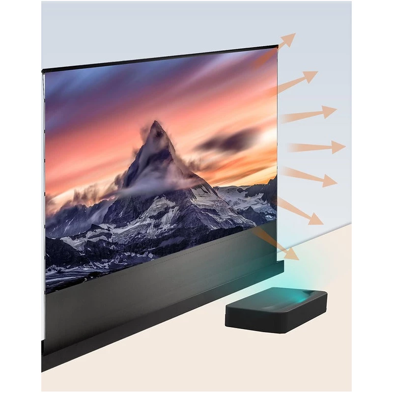 Eden Extra Bright UST 300C - Ecran motorisé de sol pour projecteur ultra courte focale