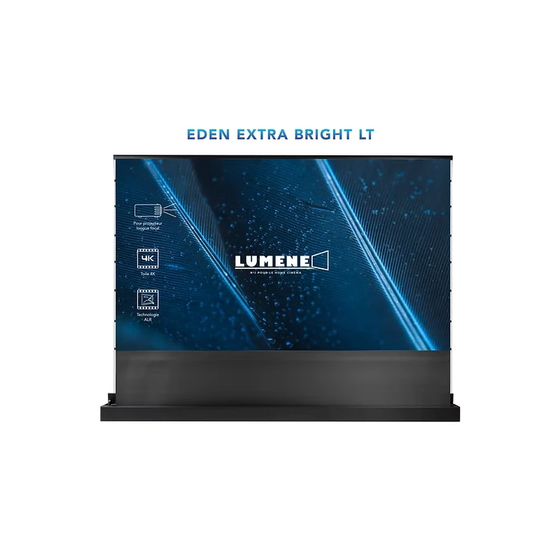 Eden Extra Bright LT 300C - Ecran motorisé de sol pour projecteur longue focale