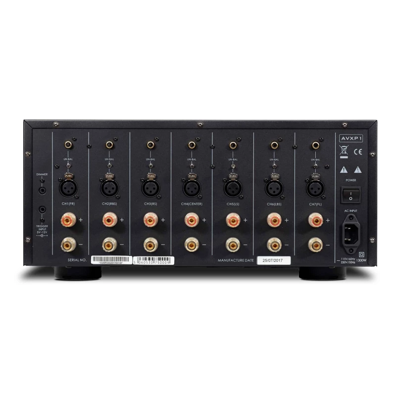 AVXP1 Amplificateur de puissance 7 canaux