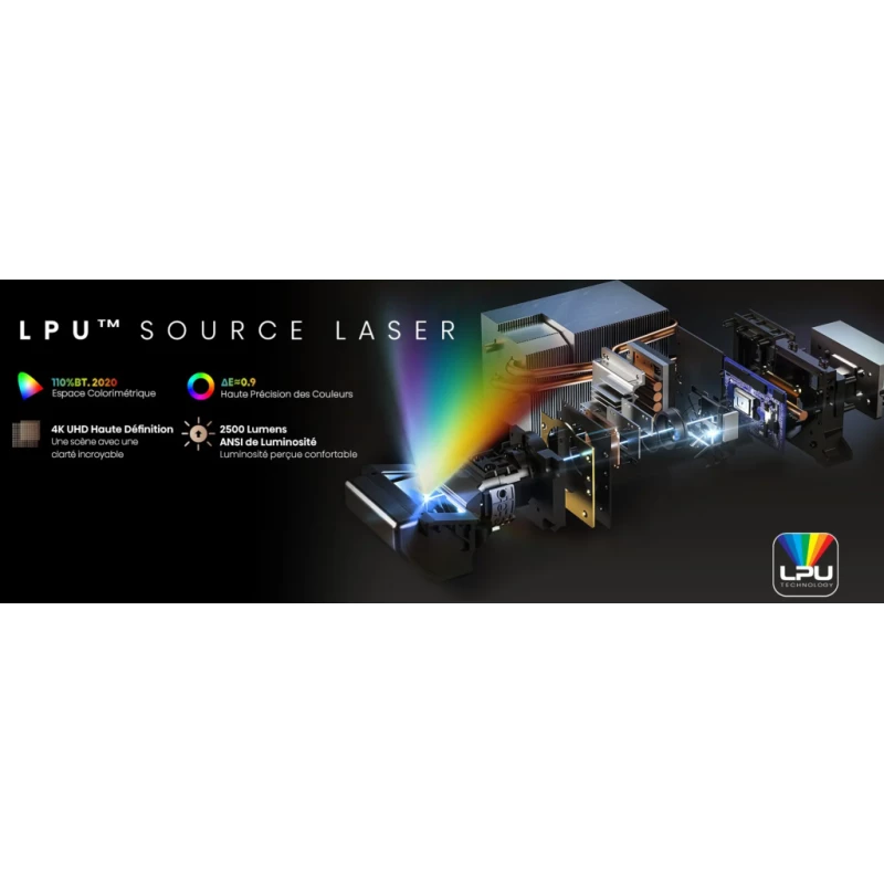 PT1 Laser cinema ultra courte focale