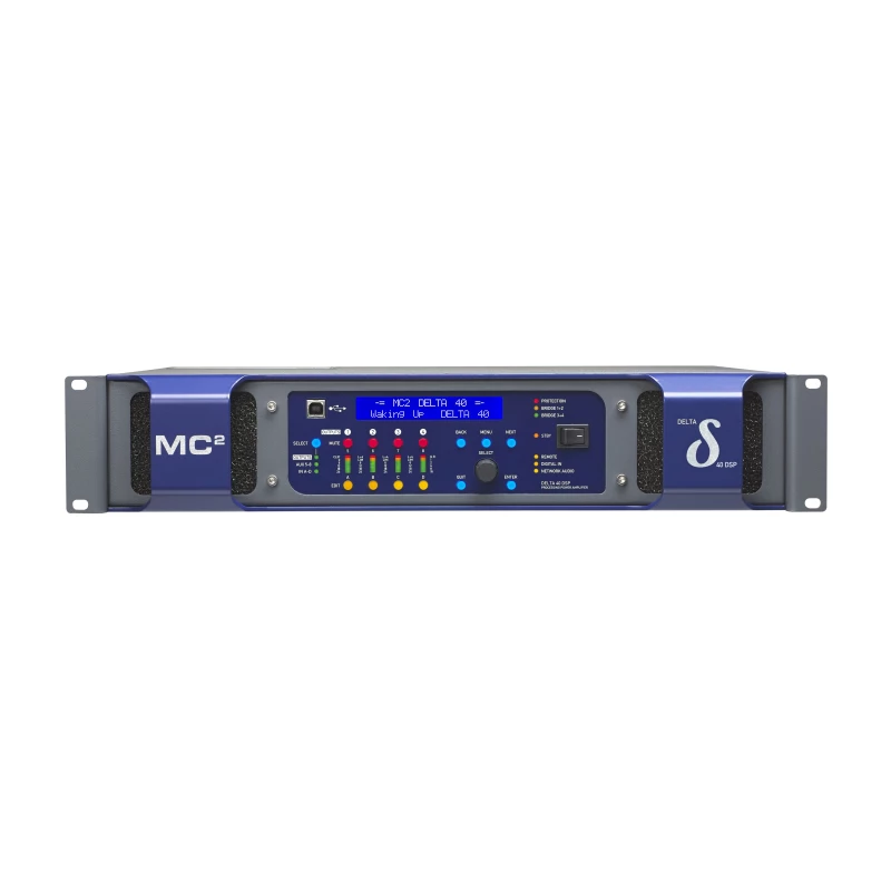 MX-30 i avec Amplificateur MC2 Delta 40 DSP