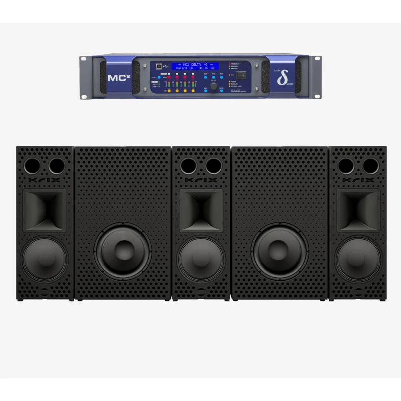 MX-30 i avec Amplificateur MC2 Delta 40 DSP
