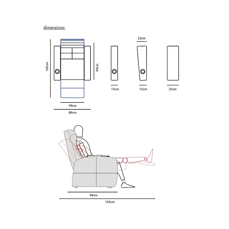 Fauteuil Milan