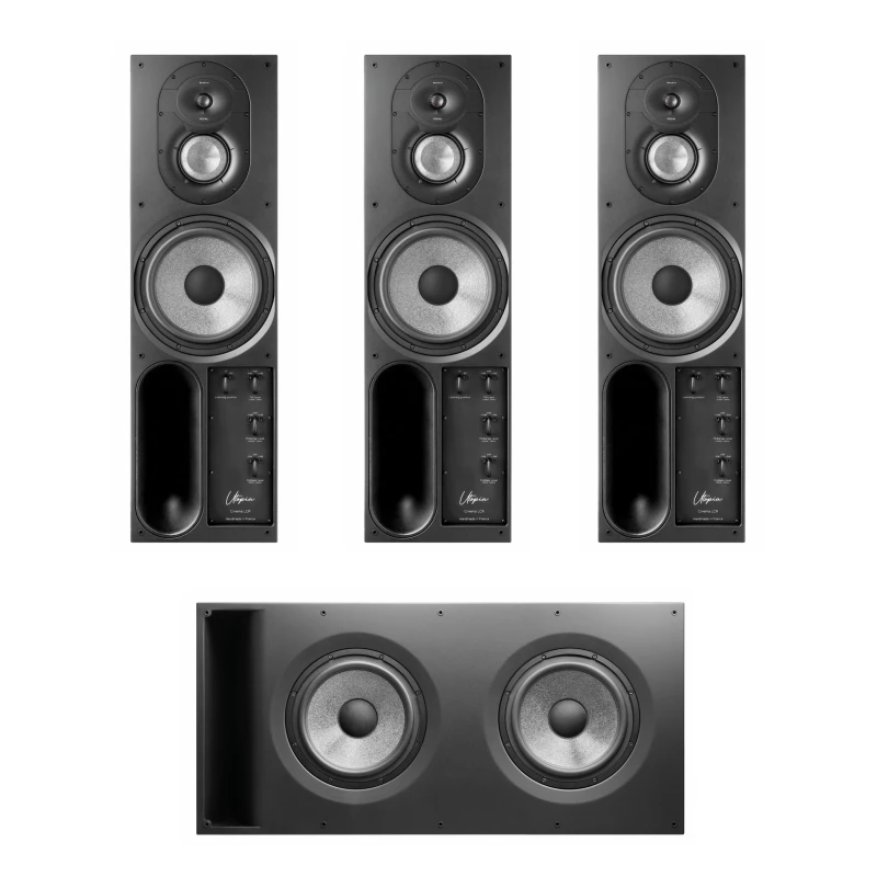Pack Utopia Cinema 3 LCR + 1 Sub