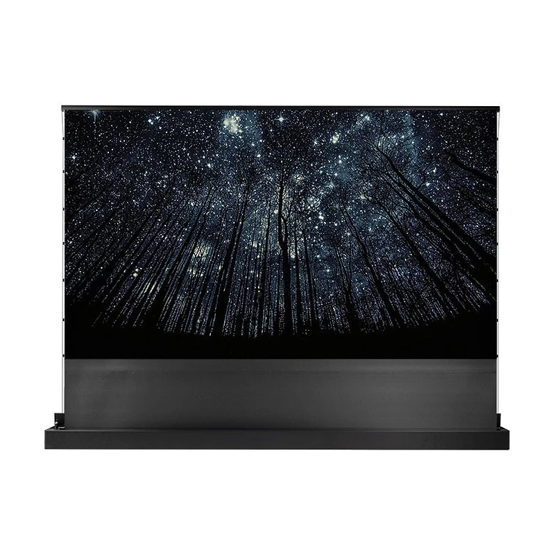 Eden Extra Bright UST 270C - Ecran motorisé de sol pour projecteur ultra courte focale